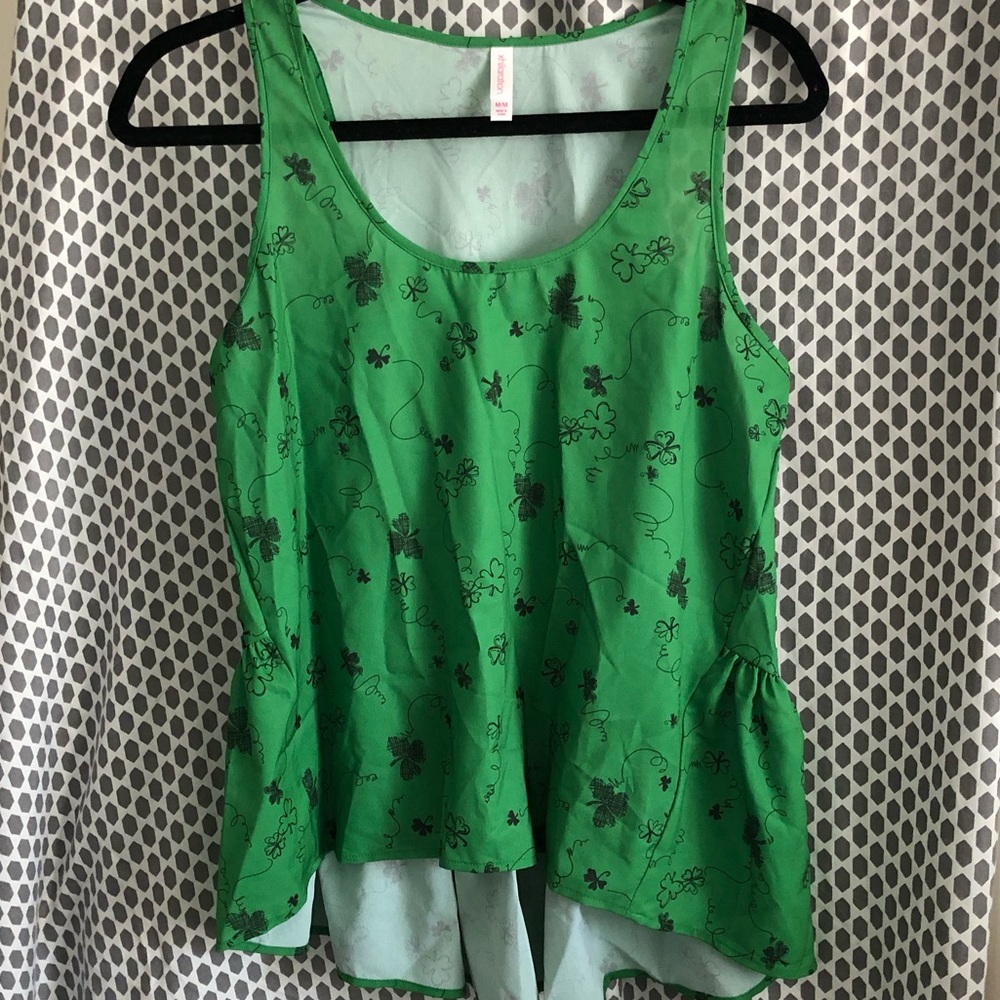 NEW Shamrock Tank ☘️☘️☘️ St. Patrick's Day